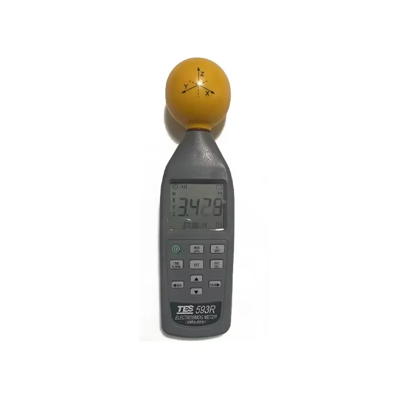 for TES-593R 3-Axis High-Frequency EMF Radiation for Base Station Signal Measurement Electromagnetic Field Intensity