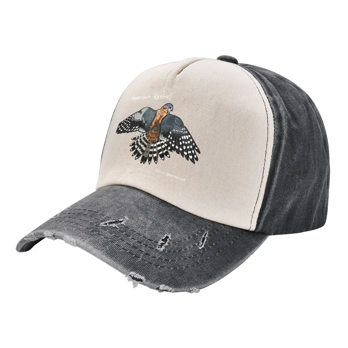 

American Kestrel Baseball Cap Sun Hat For Children black Boy Women's