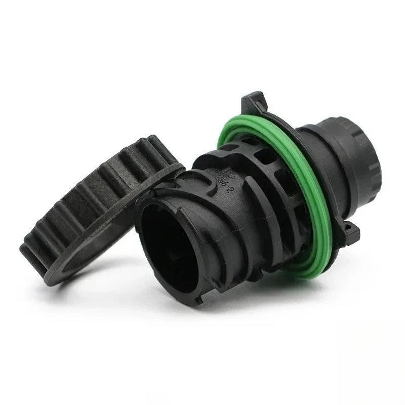 1-1813099-1 1-967402-1 4-hole automotive waterproof connector TE type wiring harness round DIN plastic housing