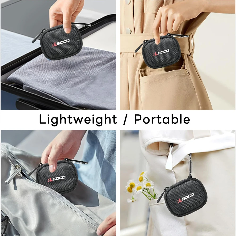 حافظة صلبة لهاتف Powerbeats Pro 2 حقيبة حمل لسماعات الأذن اللاسلكية Beats Powerbeats Pro 2 - أسود (العلبة فقط)