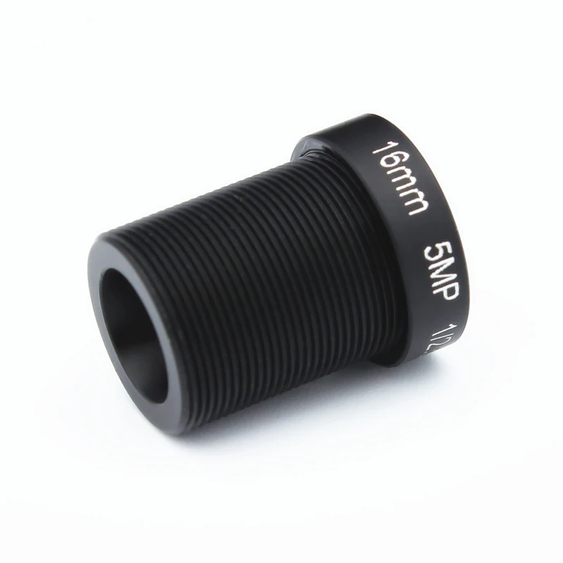 1/2.5' HD 5MP 16mm CCTV Lens IR Board 27 Degrees Angle View 50m Distance MTV Fixed for Security IP Camera