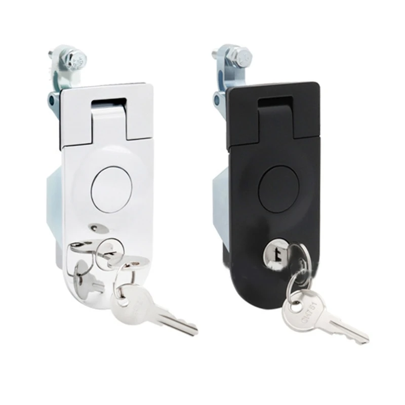 Compression Latches Flush Mount Zinc Alloy Adjustable Sealed Large Lever Hand Operated Compression Latches Key Locking