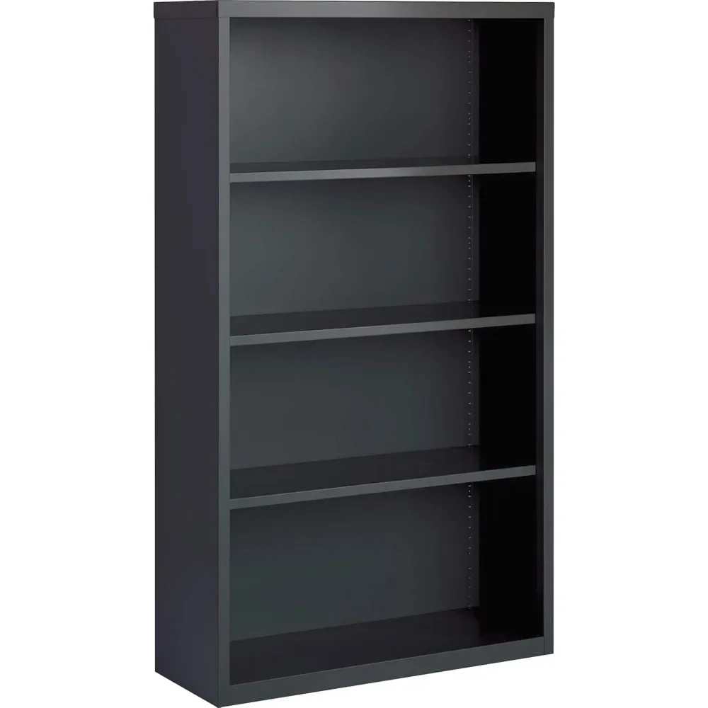 

Книжный шкаф, 4 полки, сталь, 34-1/2 дюйма x 12-5/8 дюймов x 30 дюймов, древесный уголь