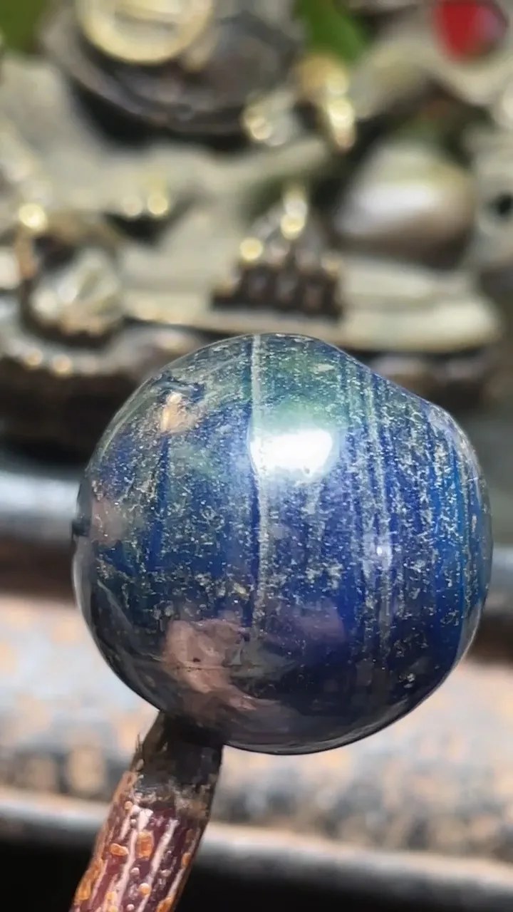 Tibetan Nepalese Himalayan Bead Ancient Agate Old Dzi Talisman eye Bead Amulet