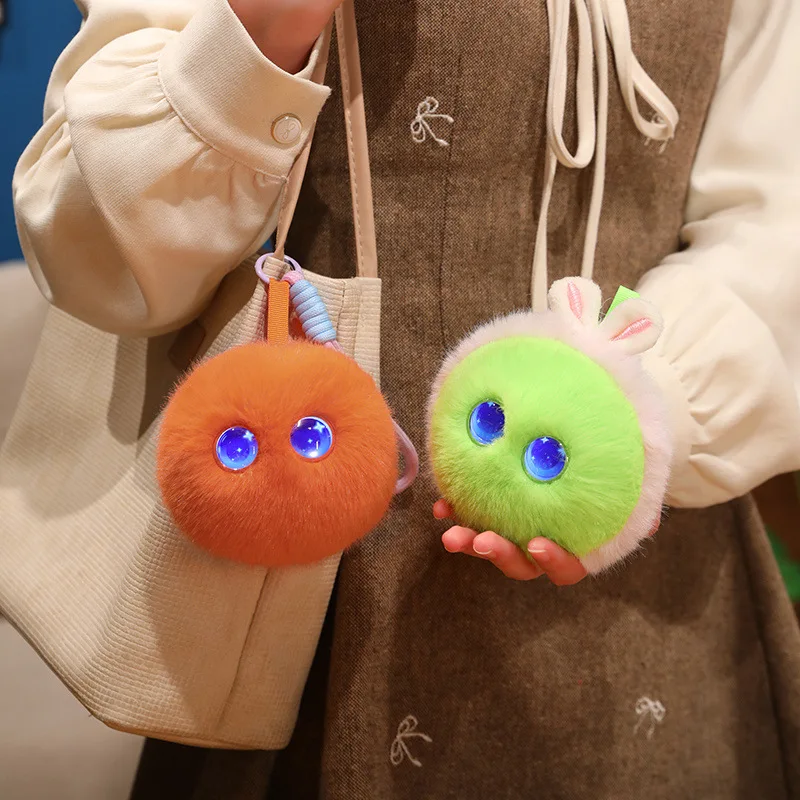 Generic Ai Plush Toy Smart Talking Companion Doll Bag Hanging Ornament Fluffy Plush Keychain For Bag Decoration