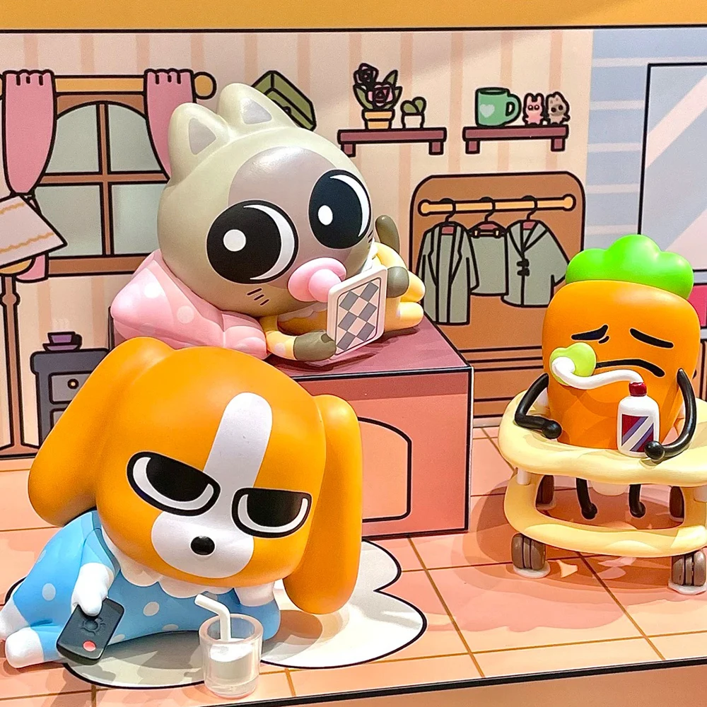 سيام ليبو بيبي 'Me' سلسلة صندوق أعمى زخرفة سطح المكتب العصرية لطيف مضحك تحصيل لعبة لصديقة هالوين مفاجأة هدية