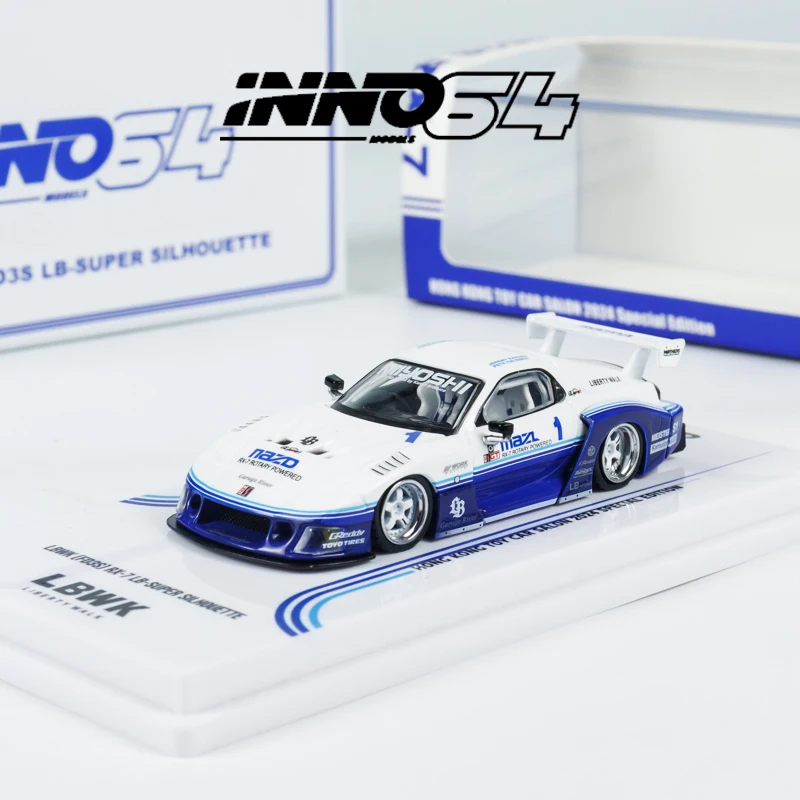 INNO 1:64 LB-SUPER SILHOUETTE RX7 FD3S  Hong Kong Auto Show 2024 Alloy car model