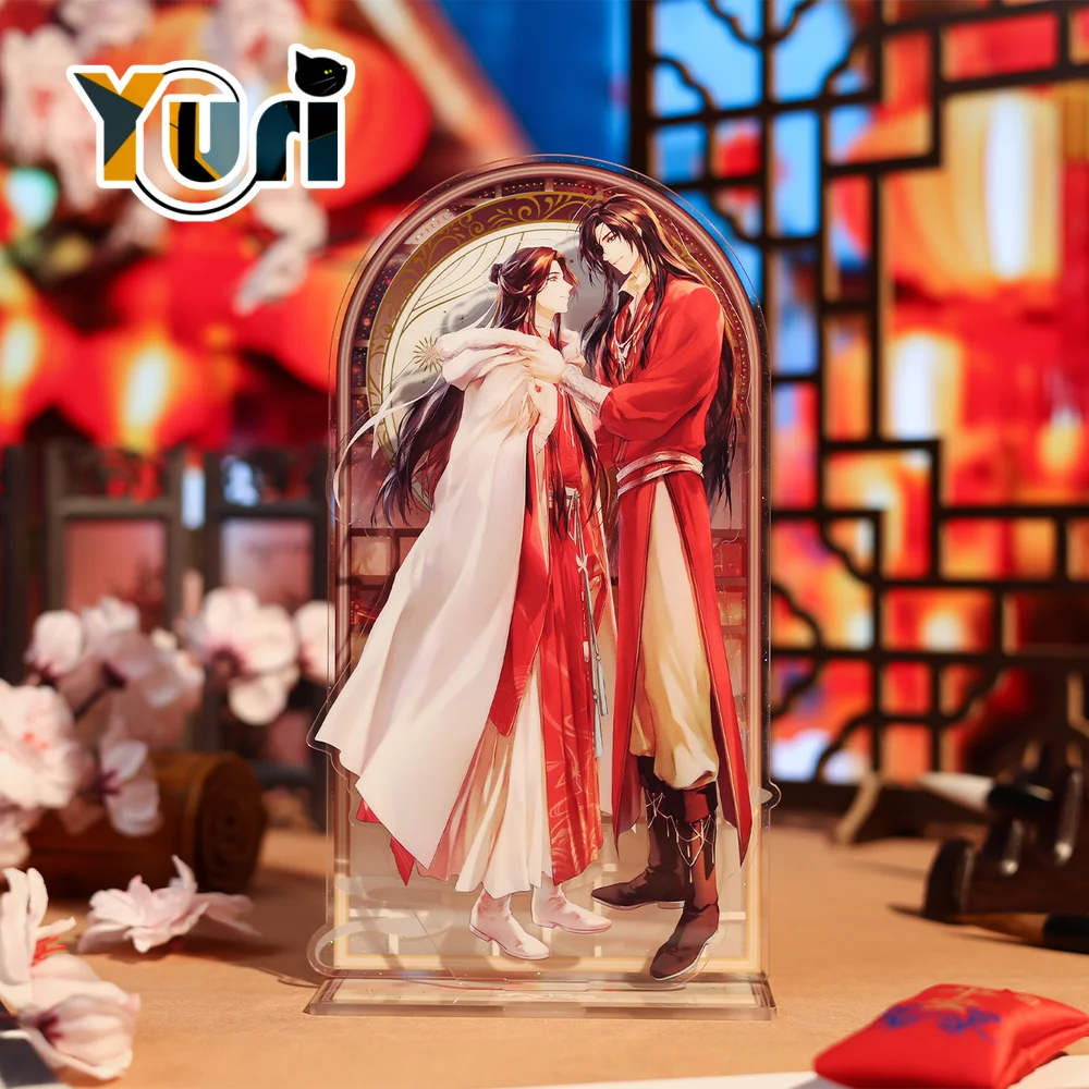 

Anime Official Original Tian Guan Ci Fu TGCF Comics Xie Lian Hua Cheng Acrylic Stand Display Cosplay Props C Pre-order