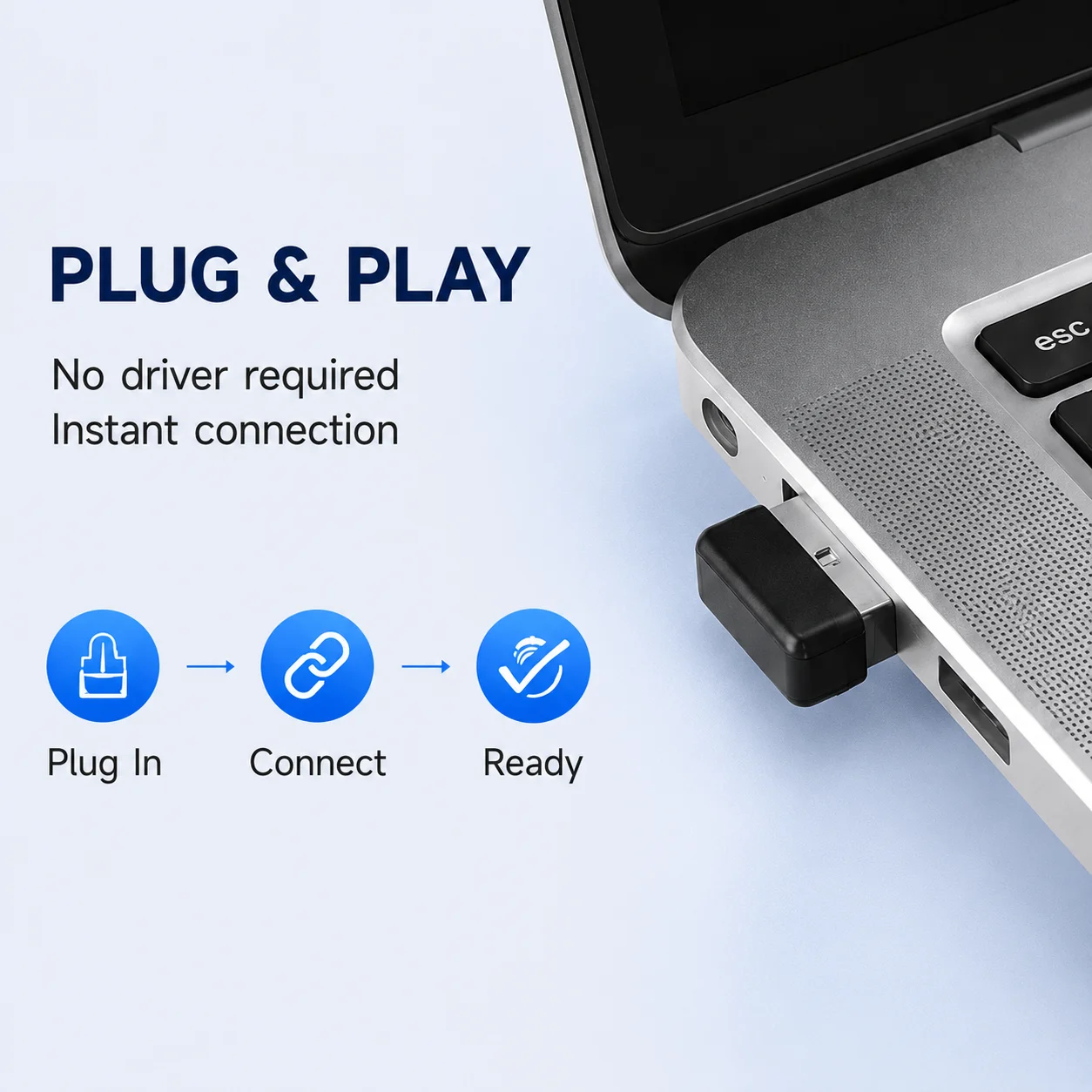 USB Receiver Replacement for Logitech MK220 MK235 MK240 Nano MK260 MK270 MK275 MK345 Wireless Mouse Keyboard Combo Accessories view 6