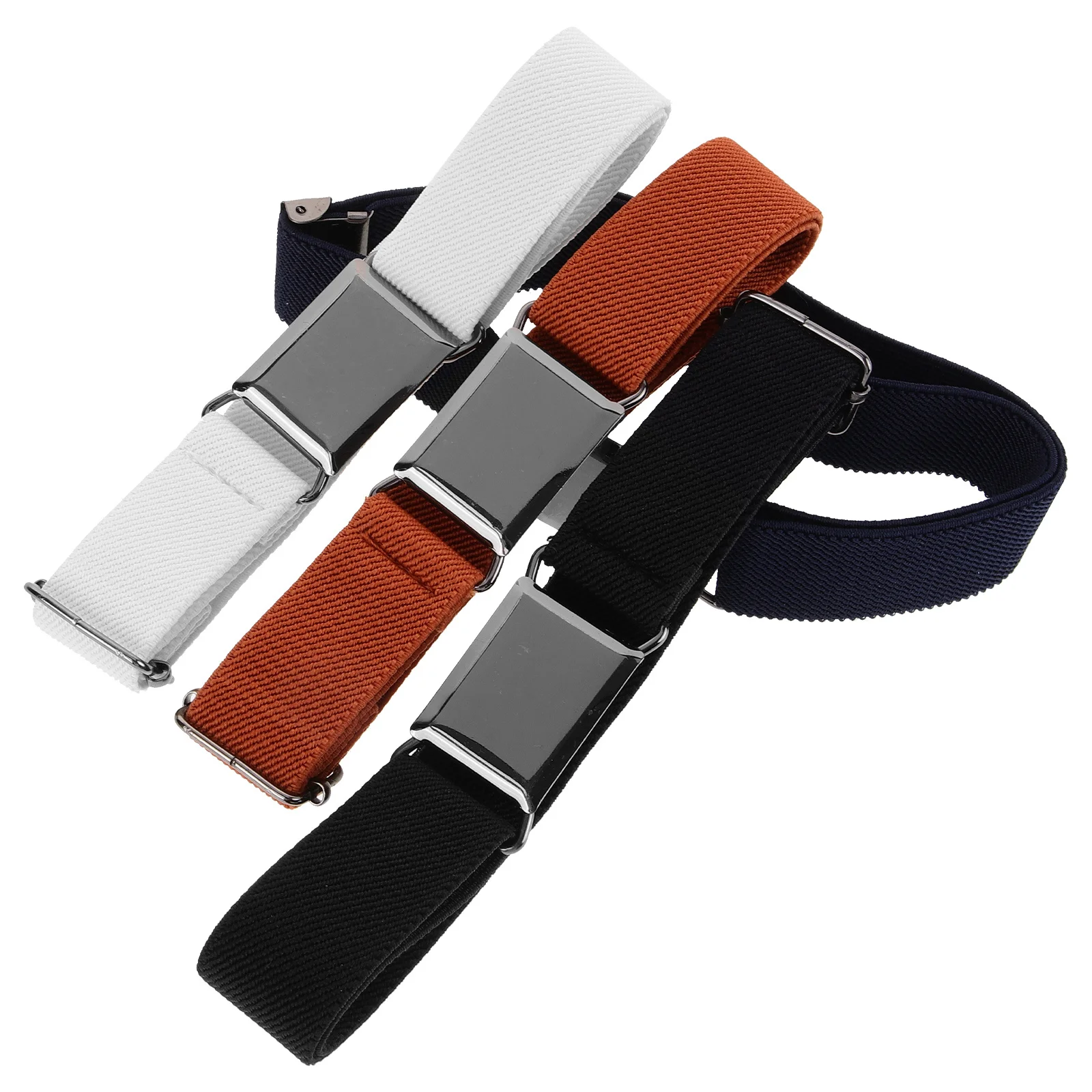 

4pcs Elastic Waist Belts For Kids Girls Boys Stretchy Strap Lightweight Adjustable For Jeans Dresses Pants Children Belt
