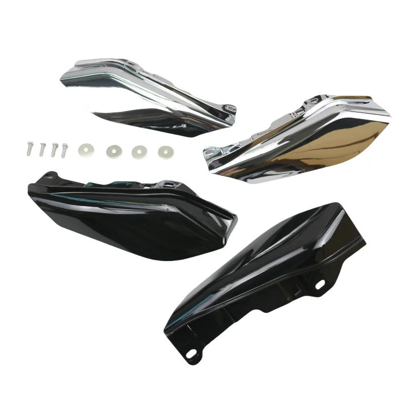 

Motorcycle Heat Shield Mid-Frame Air Deflector Trim for Harley Touring Street Glide Road King FLTR FLHX CVO FLHTK 2009-2016