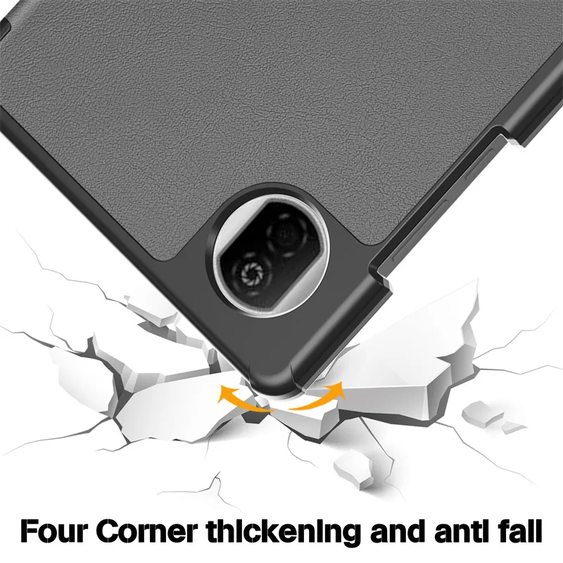 Dreifach Faltbare Hülle für Honor Pad X7 8,7 Zoll mit Auto-Wach-Schlaf-Funktion Stoßfeste Abdeckung – Detail 6