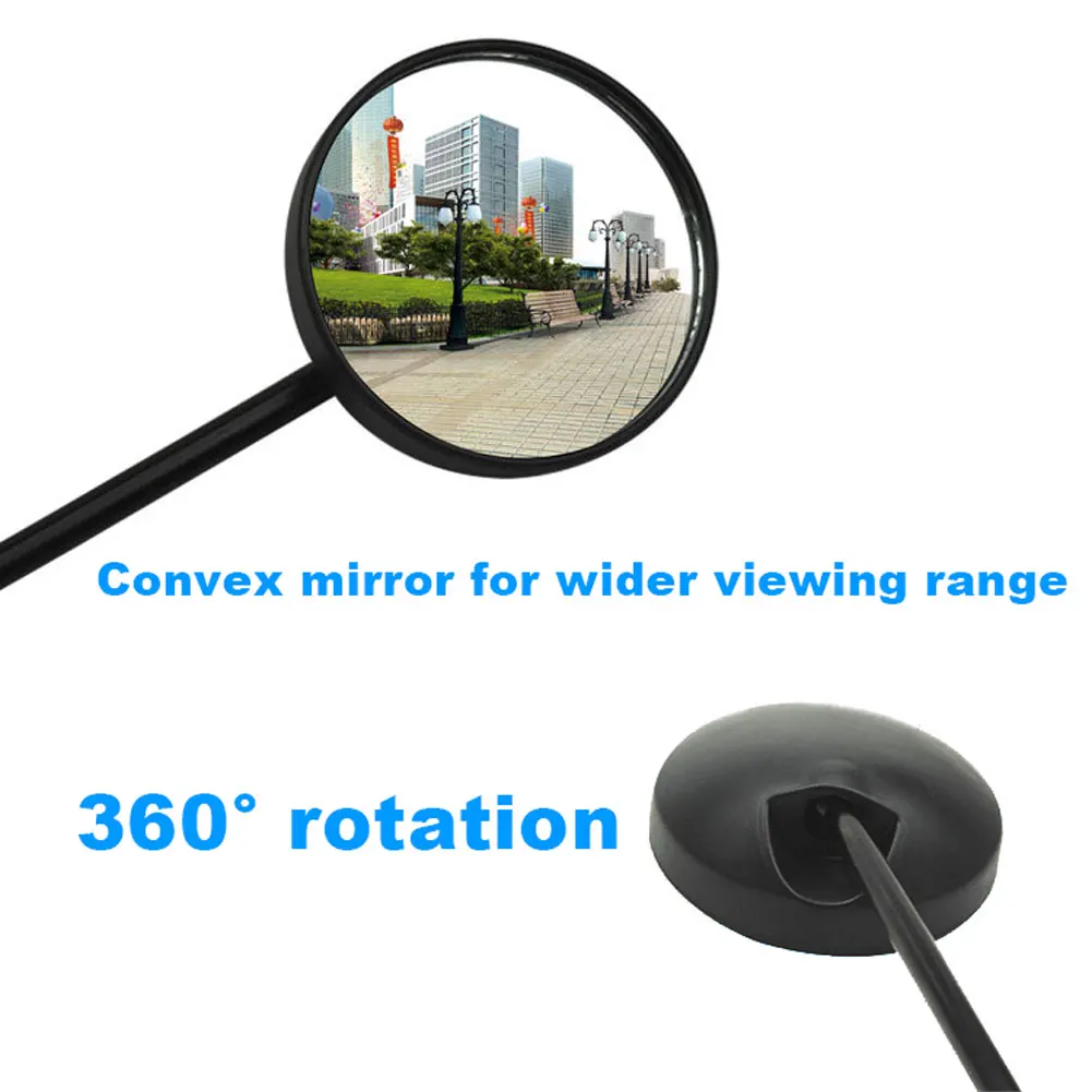 Motorcycle Rearview Mirrors 6mm 8mm Rear View Mirror For Suzuki Yamaha Sym Kymco Vespa Motorbikes Scooter Pit Bike Parts