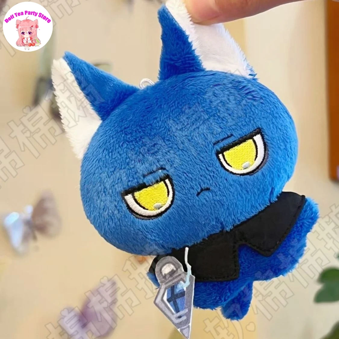 

Genshin Impact Kyryll Chudomirovich Flins Plush Doll Body Figures Dolls 10CM Anime Bag Charm Pendant Keychain Toy Plushie Gift