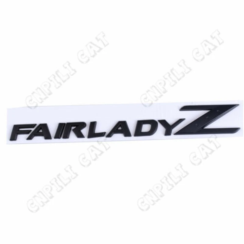 

1pc FAIRLADY Z Black Car Side Rear Trunk Emblem Sticker Badge Decal for 350Z 370Z