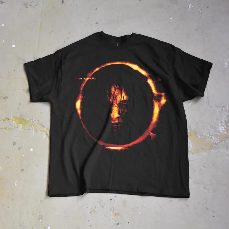 Camiseta Midnight Ring - Camiseta Retro de Película Clásica de Terror Japonés para Hombre, Nueva Camiseta de Verano Y2K de Algodón Informal a la Moda Unisex