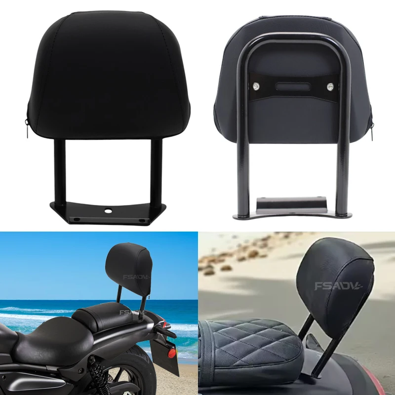 

For Kawasaki Eliminator500 Motorcycle Rear Detachable Passenger Rear Sissy Bar Backrest Eliminator 500 2024 2025 Rear Backrest