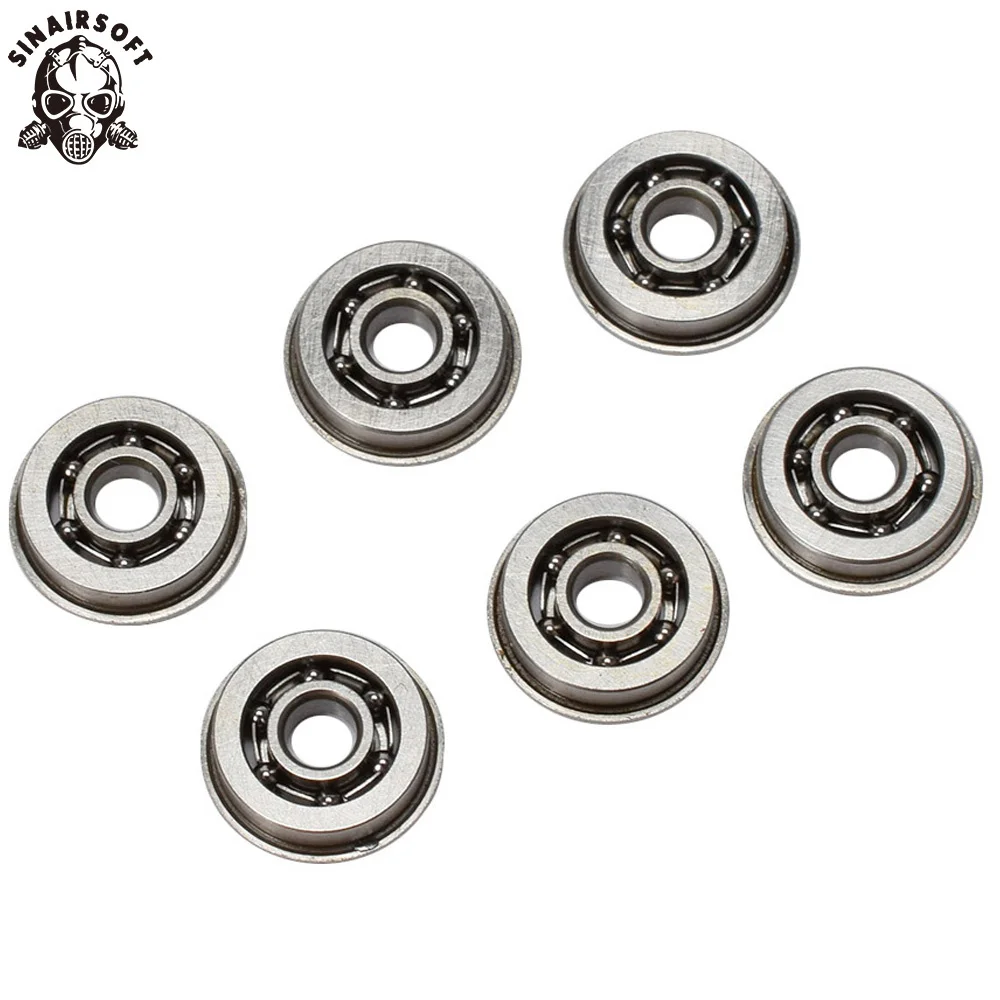 High Precision 6mm 7mm 8mm 9mm Twin oil groove Stainless Steel Ball Bearing For ALL AEG Gearbox