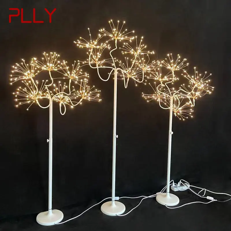 PLLY Modern Landscape Atmosphere Lamp LED Indoor Creative Fireworks Lights for Wedding Party Stage Background Decor