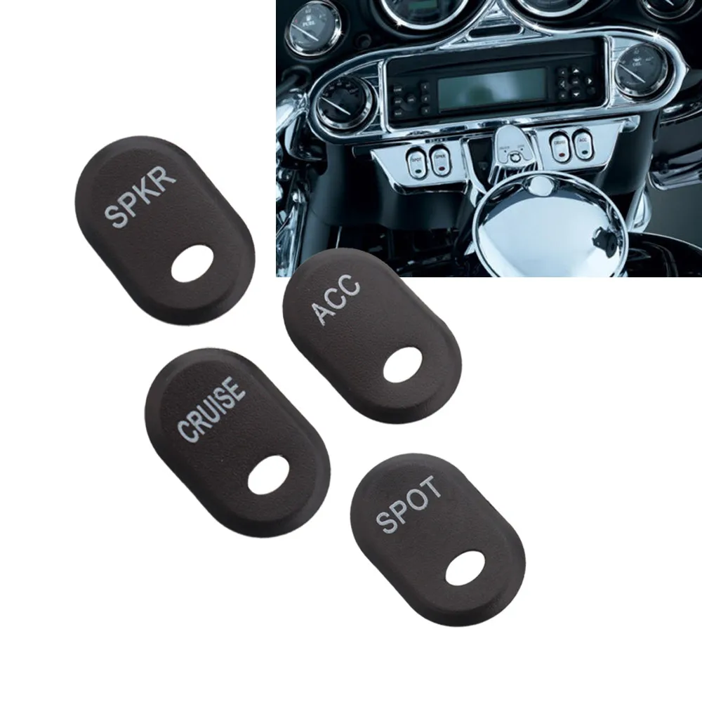 Motorcycle Hand Control Switch Housing Button Caps Accessories For Harley Davidson Touring Electra Glide Road Glide Street Glide