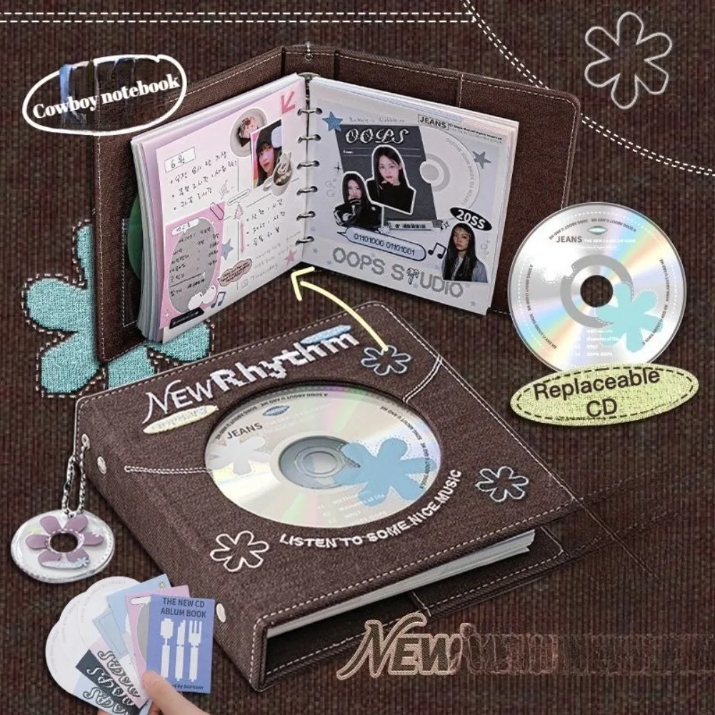 vintage-cd-cowboy-notebook-cute-loose-leaf-handbook-journal-inner-pages-diy-kpop-postcard-photo-binder-school-stationery-gift