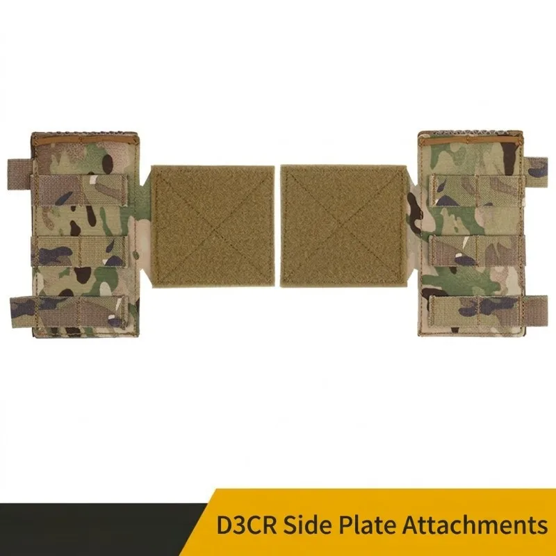 

Тактический нагрудный жилет WOSPORT Multi-Caliber Molle с расширением на систему MOLLE, креплением G-образной пряжкой, камуфляж D3CR
