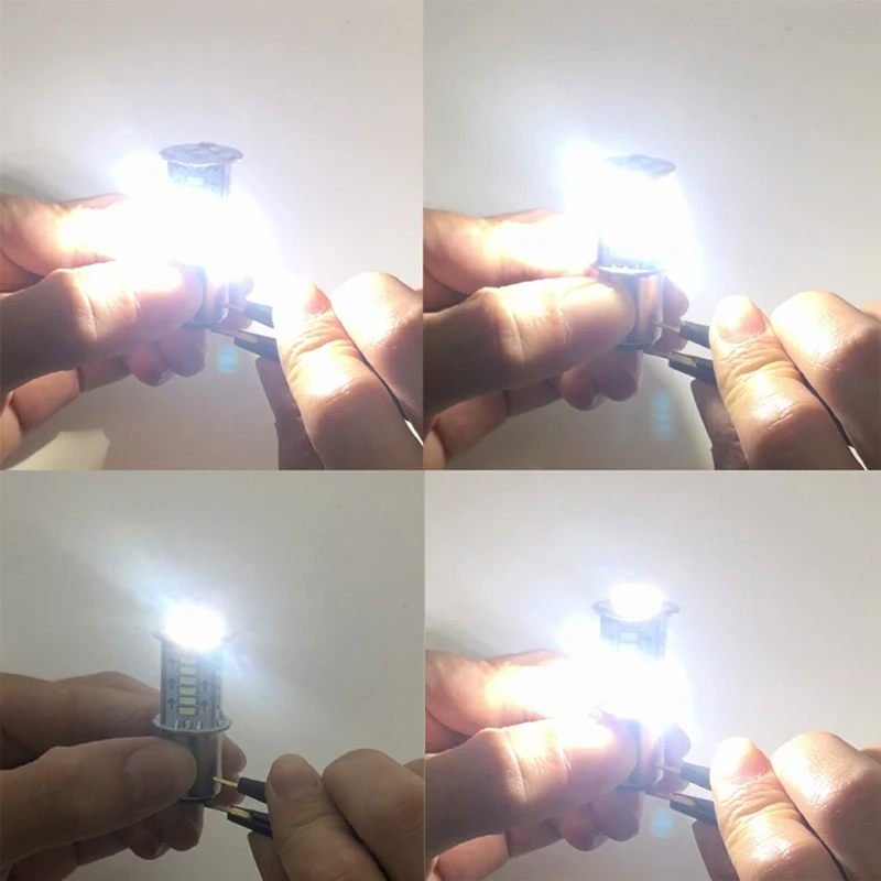 Luz LED estroboscópica de freno para coche, Bombilla BAY15D 30SMD, intermitente de agua para marcha atrás, intermitente, lámpara trasera para motocicleta, 1157 LED, 1 unidad