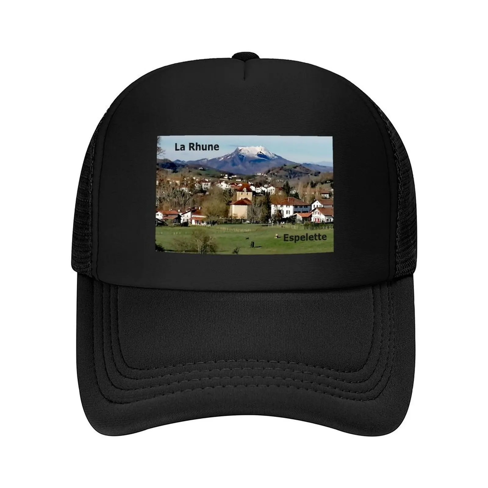 

La Rhune and the Village of Espelette Baseball Cap Luxury Hat Thermal Visor Unique hats Vintage Boy Women's
