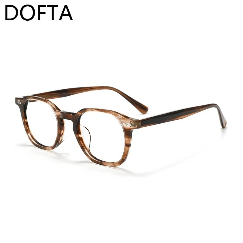 إطار نظارات طبية من مادة الخلات من DOFTA للرجال إطار نظارات لقصر النظر عتيق للنساء #4