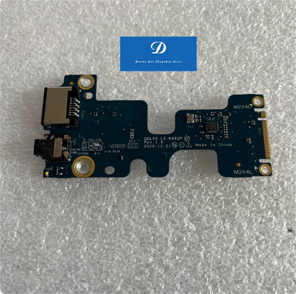 

FOR Dell Game Box G15 5510 5511 LS-K662P 0PMY37 Network Card Audio Board