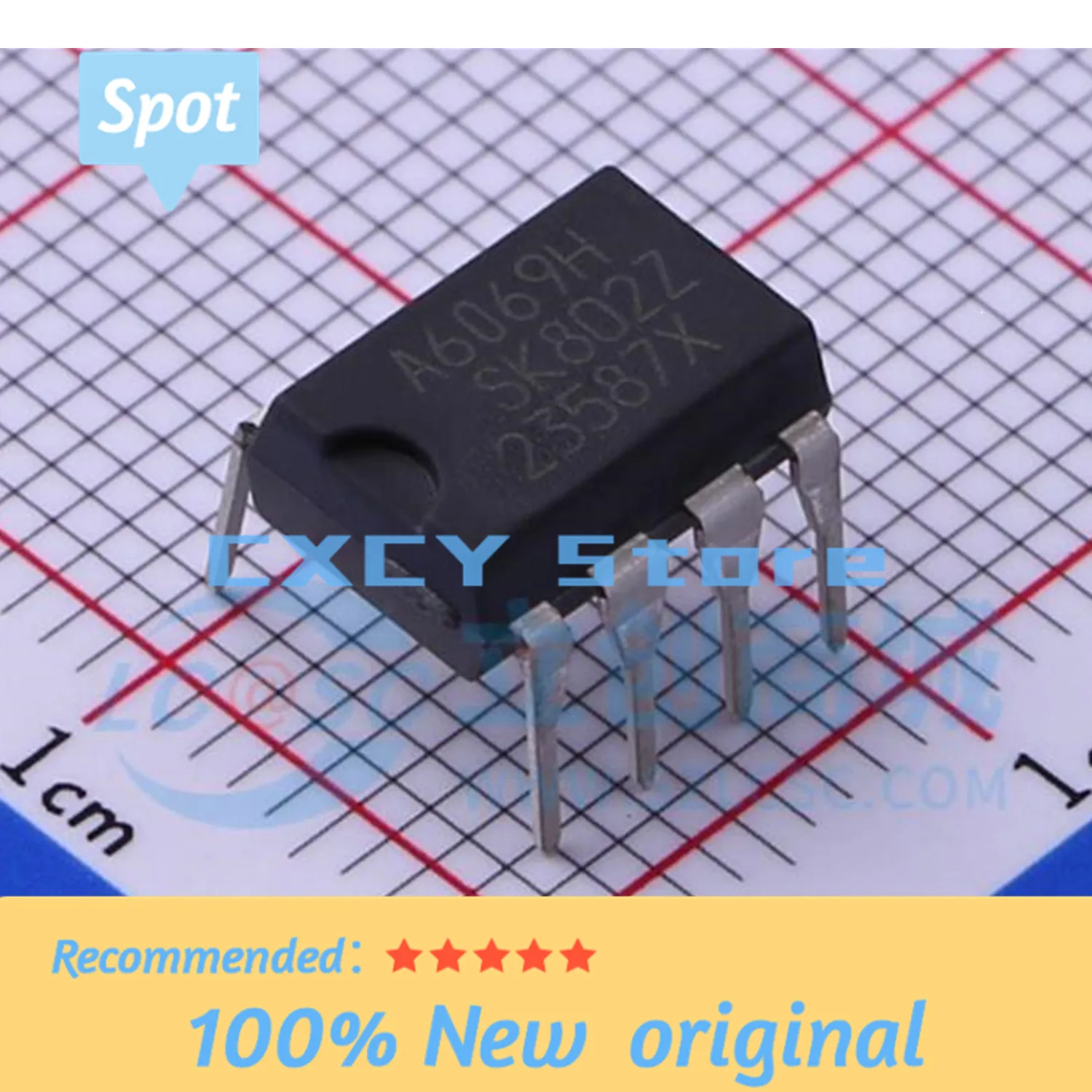 10PCS/lot A6069H STR-A6069H DIP A6069 DIP-7 Integrated circuit