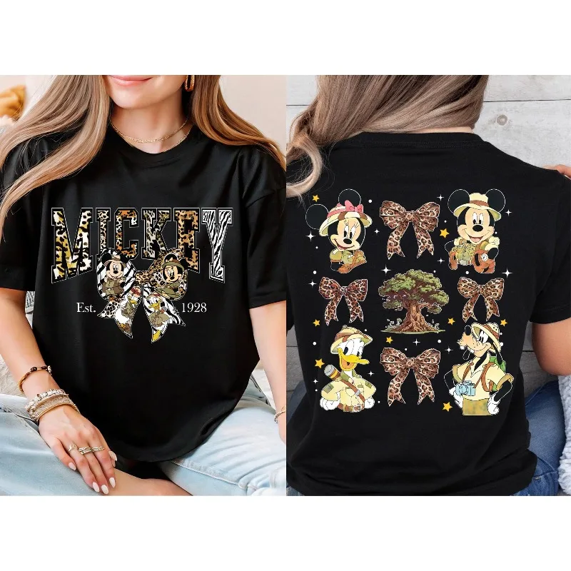 Disney Mickey Hunting Style Fliege Shirt, Disney Hunting Tour Shirt, Mickey Hunting Tour Shirt, Disney Wild Tour Shirt
