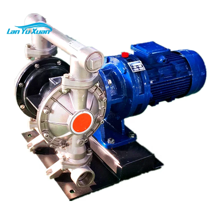 2.5 Inch DBY3 Series Engine Electrical Stainless Pump Double Diaphragm Pumps for Filter Press