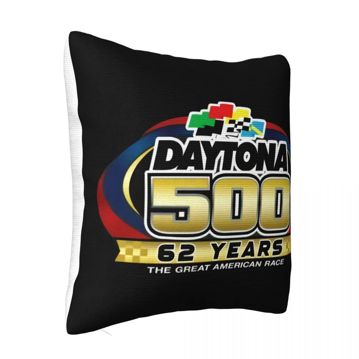 62 Years Daytona 500 The Great American Race Speedway Racing Mens Tee Family Pillow Case