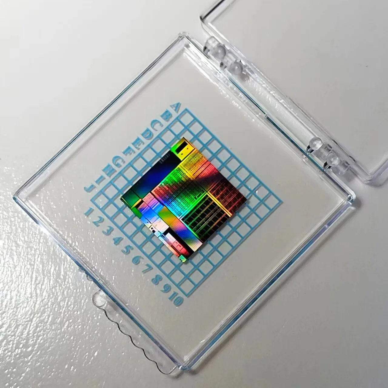 Technology Collections Silicon Wafer Bare Damaged Memory Chip IC Chip SMIC Integrated CPU Photolithography For Display