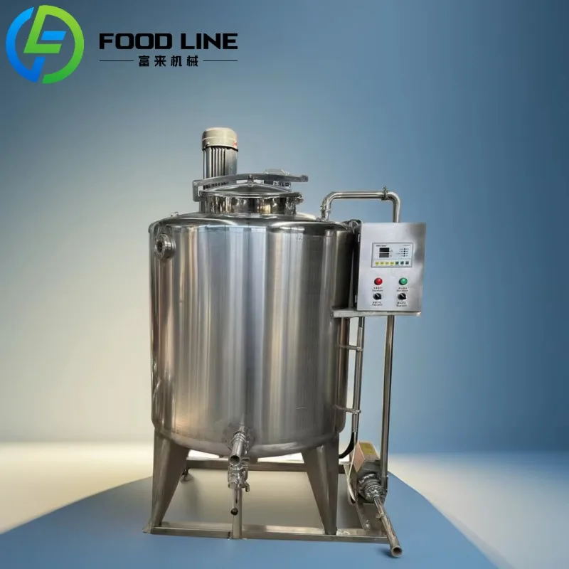 

Stainless Steel Pasteurization Tank Commercial Beverage Pasteurizer with Heating Cooling System