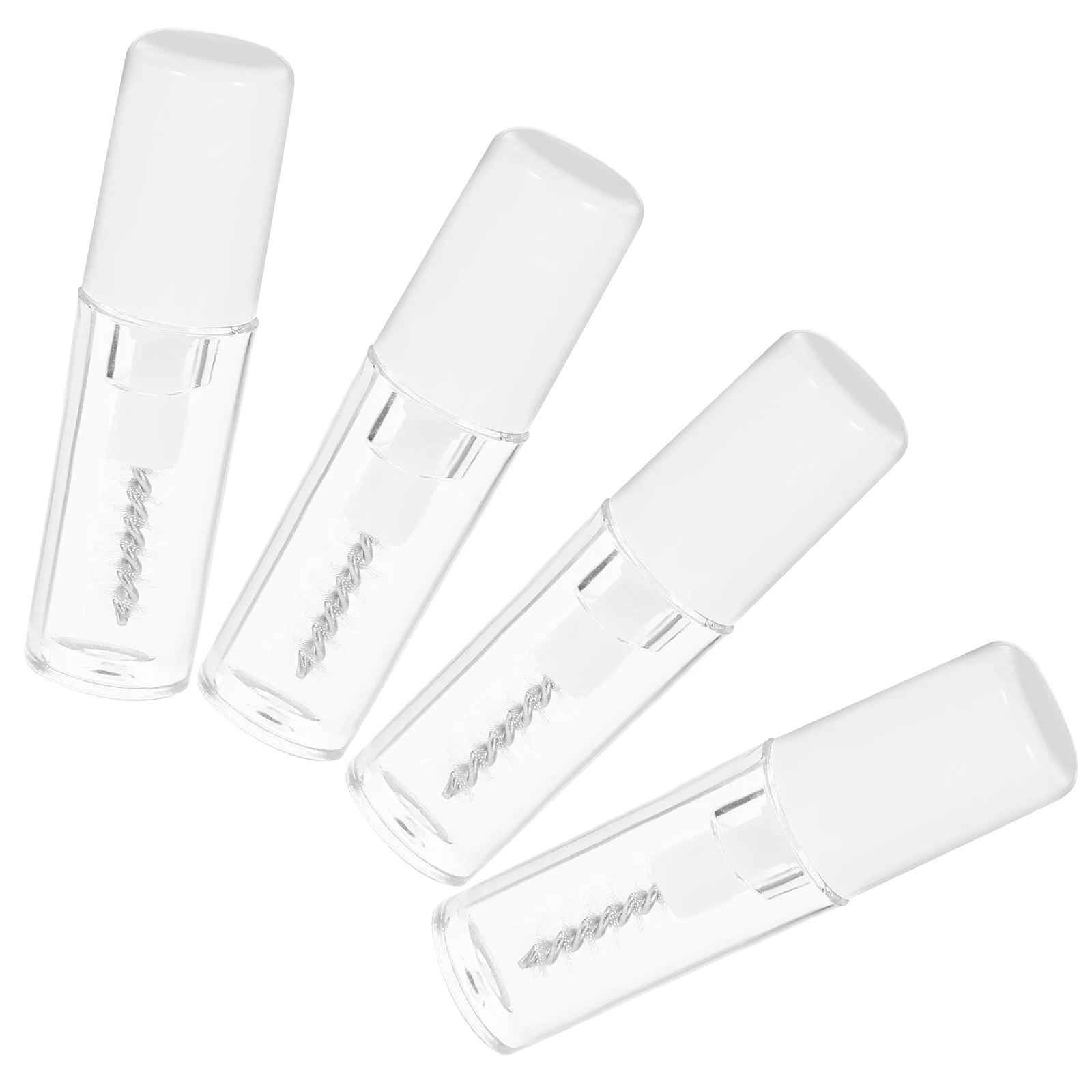 

4pcs Eyelash Setting Liquid Clear Gel Waterproof Travel Size Brow Fixing Gel Lightweight For Eyes Long Hold
