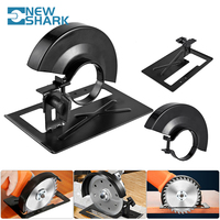 Adjustable Angle Grinder Bracket Stand Holder Metal Cutting Machine Thickened Base Protection Cover Support Woodworking Tools