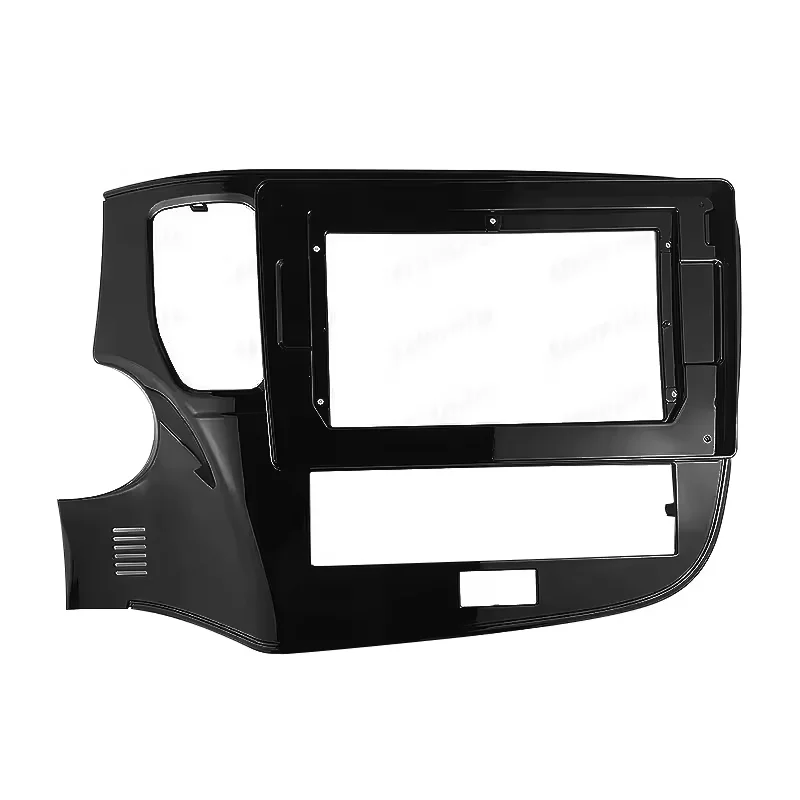 2 Din 10.1'' Car Radio Frame Plastic Fascia Dash Panel For Mitsubishi Outlander 2020 Install Dash Bezel Cover Trim Kit