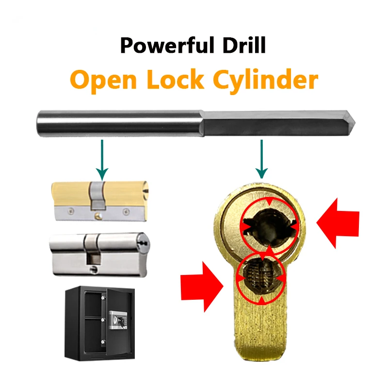 

RAISE Locksmith Supplies Lock Picking Tools Unlock Open Doors Tool for Lock Cylinder