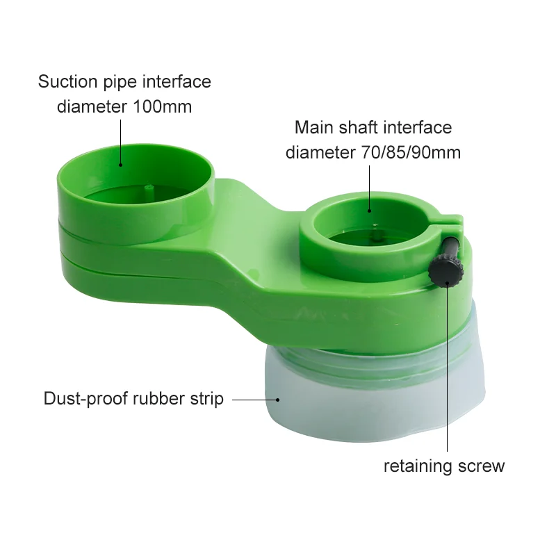 Les termes du mastic Installation directe du capot anti-poussière du broche 70/85/90 mm peuvent être utilisées dans les machines de découpe du bois et d'autres équipements