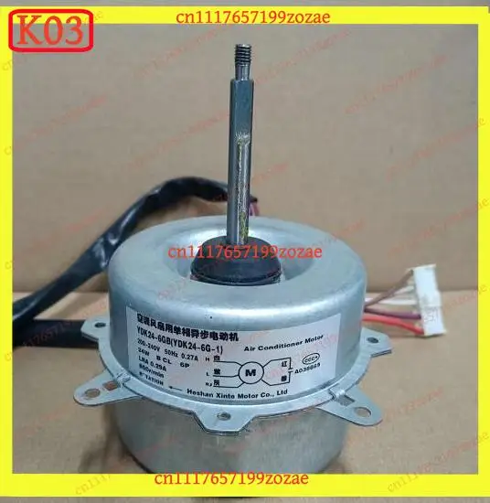 K03 l3 Outdoor AC Fan Motor YDK24-6GB YDK24-6G-1 YDK24-6G YDK24-6F-33 HVAC Condenser Blower Replacement Variable Speed DC