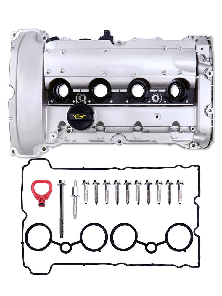 Aluminiowa pokrywa zaworów skrzyni biegów silnika z zestawami uszczelek11127646555 Do BMW N14 Mini Cooper S JCW 1.6L Turbo R55 R56 R57 R58 R59 07-12