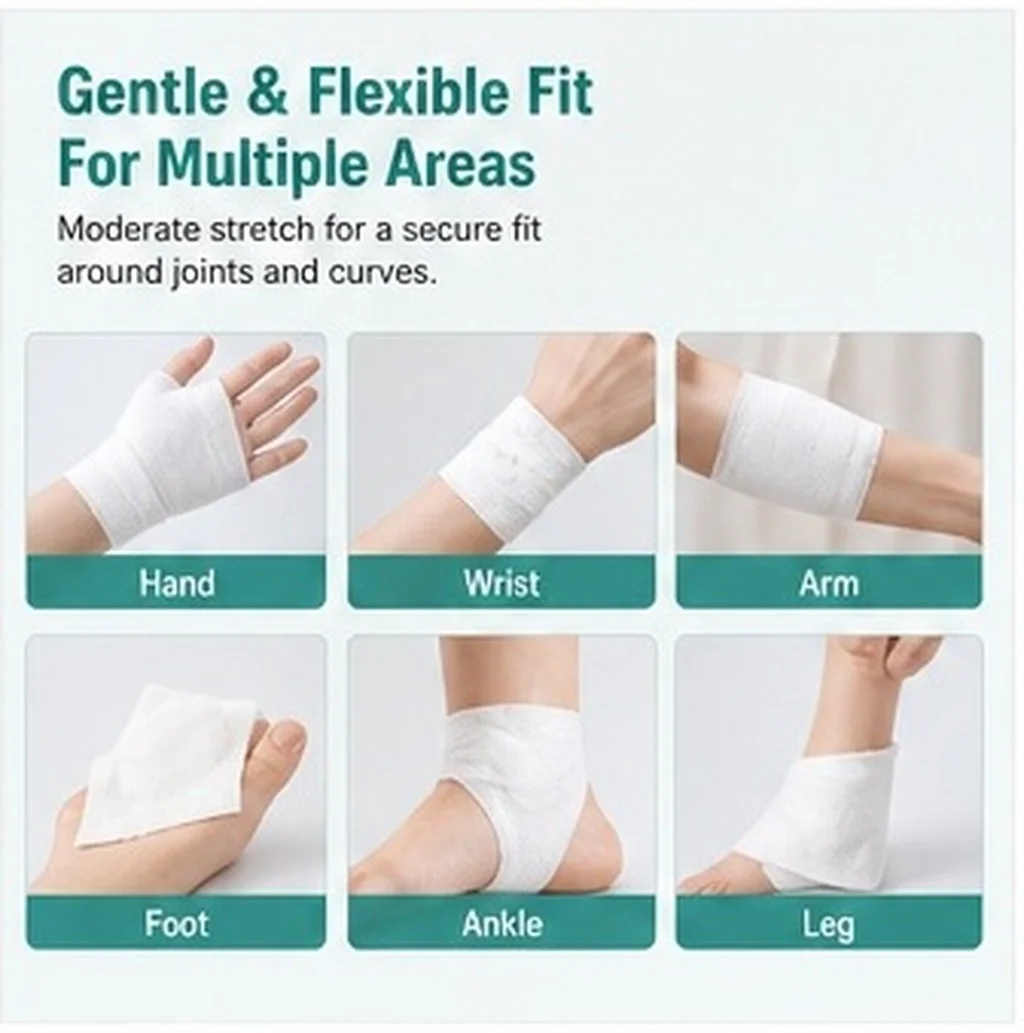 300 Pcs Gauze Sanitary Napkin Bandages Patches Breathable Dressings For Wounds Non Woven Gauze Pad First Aid Makeup Tools