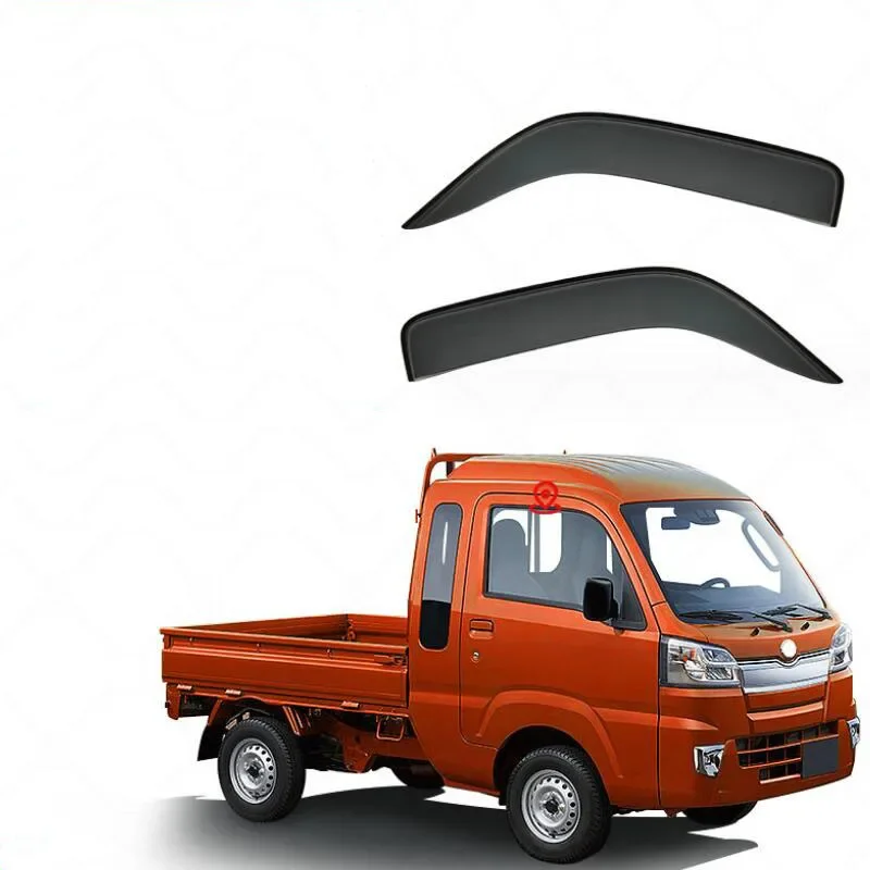 

Window Visor Rain Guard Side Window Deflector Weather Shield For Daihatsu Hijet Truck 2014 2015 2016 2017 2018 2019 2020 - 2024