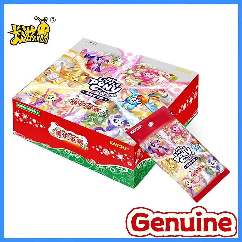 Kayou My Little Pony Official Cr Shiny Holo Trading Cards Nightmare Night Fantasy Wonderland Collectible For Card Lovers Gift
