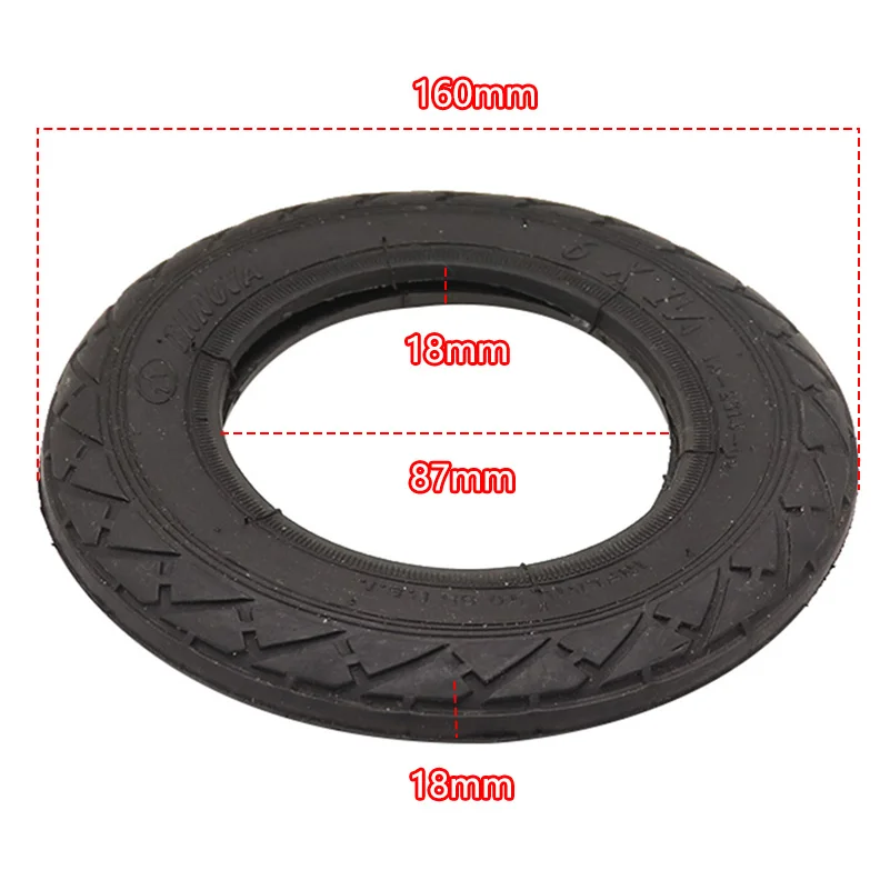 Super150MM Wheels Aluminum Wheels 6x1 1/4 Tires Wheels Inner Tubes Outer Tubes Electric Scooters 6 Inch Pneumatic Tires