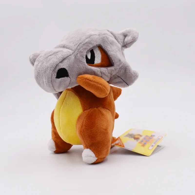 Pokemon 17cm Kawaii nadziewane zabawki obraz animowany Cubone Osselait pluszowa lalka śliczna rzuć poduszka dekoracja wnętrz prezenty urodzinowe dla dzieci