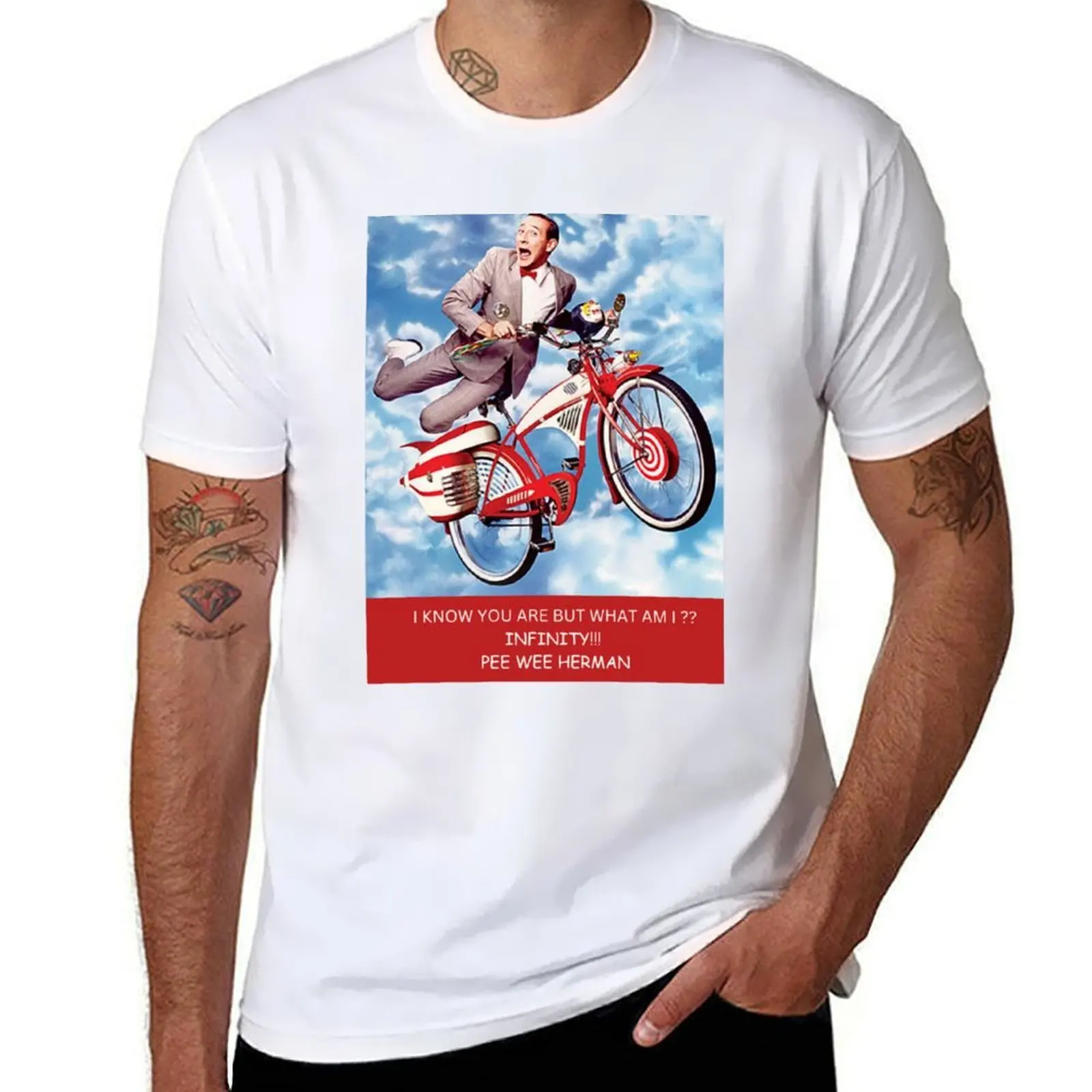 

PEEWEE HERMAN St T-Shirt Plus Size Summer Short Sleeve T-Shirt