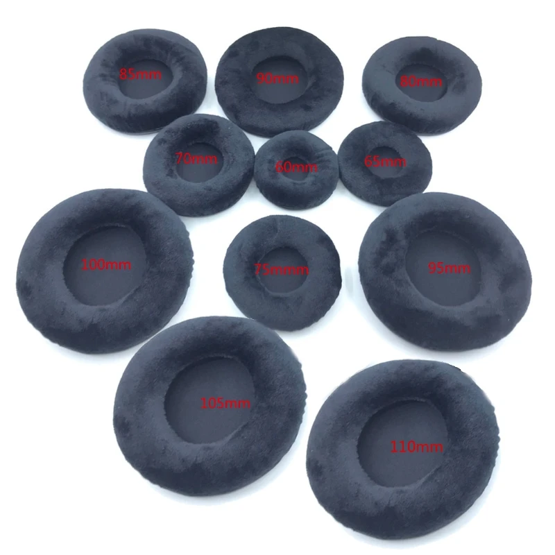 Qualified Ear Pads Soft Cushion Sleeves 60mm-110mm Headphone Headset Dropsale